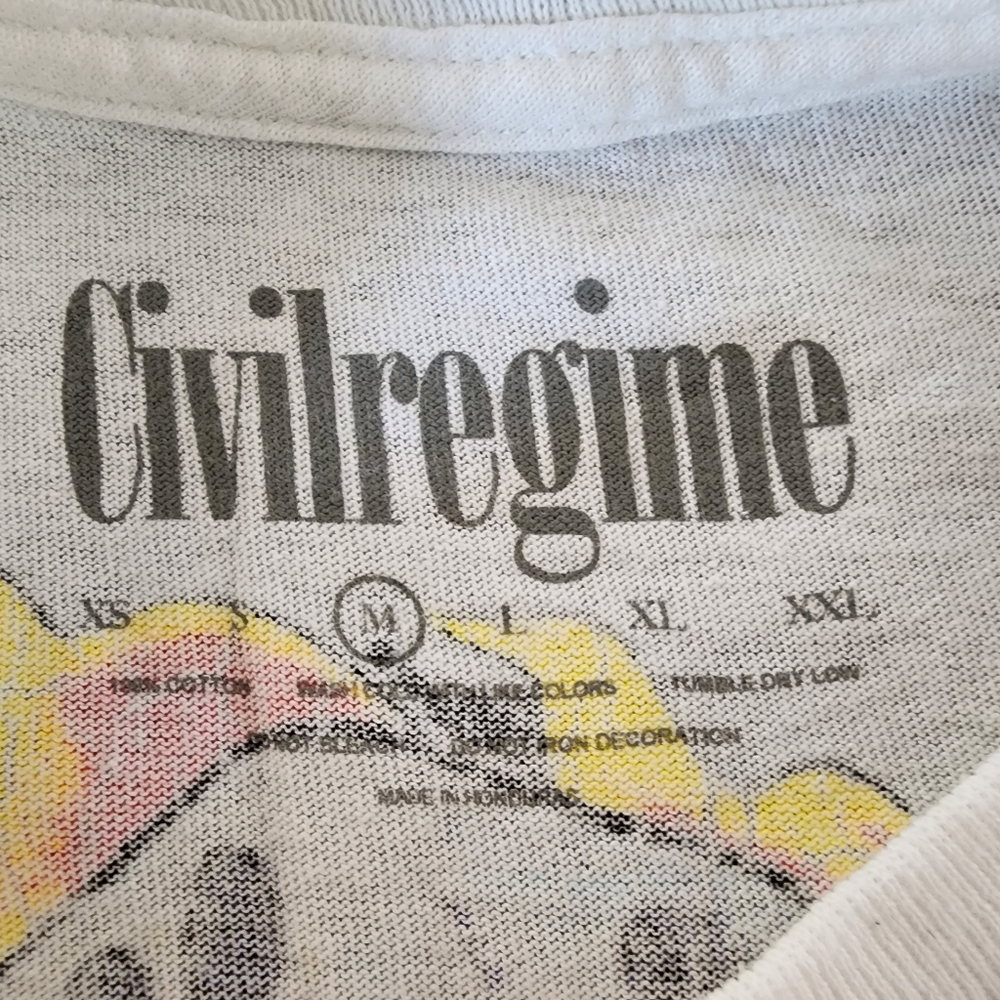 Civil Regime Rebel Youth World Tour Staff T-Shirt - Picture 3 of 5